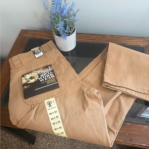 Rugged Wear Men's Tan Work Pants - RK